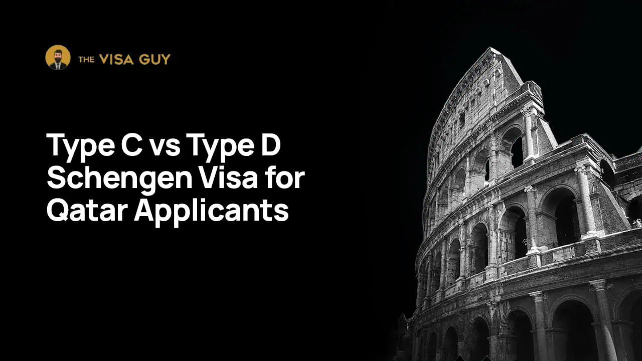 Type C vs Type D Schengen Visa for Qatar Applicants